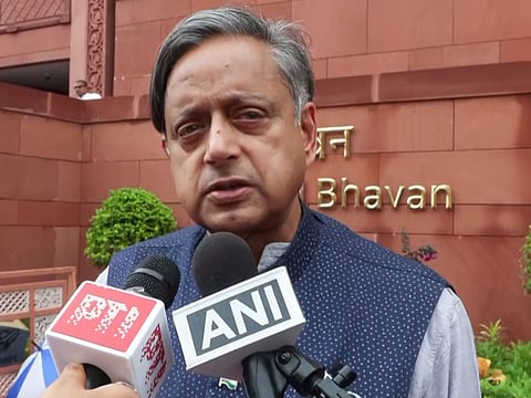 "Govt being stubborn': Shashi Tharoor urges Speaker to allow discussion in Parliament on student protest