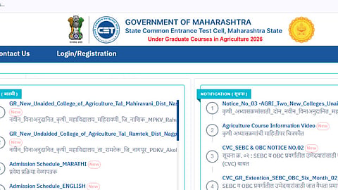 Maharashtra BSc Agriculture CAP 2026 registration