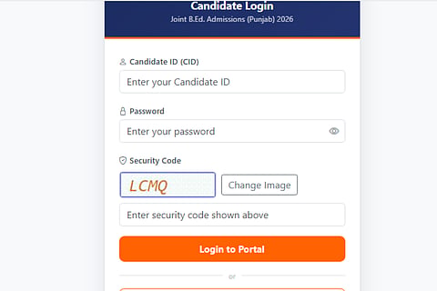 Punjab BEd Admit Card 2026