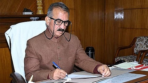 Himachal CM Sukhu launches online attendance system in govt schools