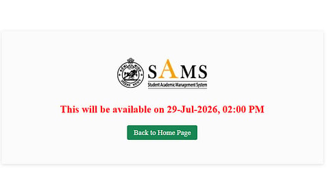 SAMS Odisha Plus 3 Selection Merit List 2026
