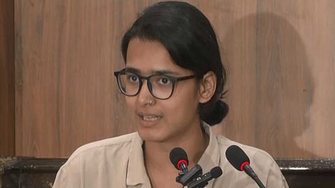 No apology for protest language, says AISA president Neha