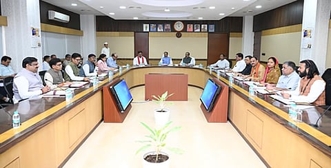 Chhattisgarh cabinet approves Rs 500 crore AI mission, BEML plant and key reforms (Photo: @vishnudsai/X)