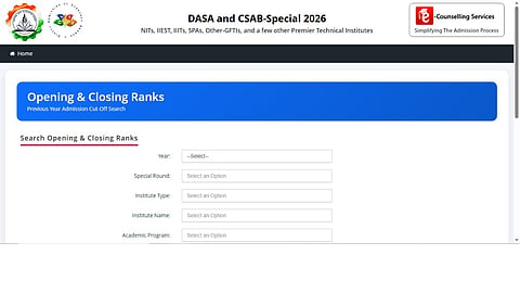 CSAB Round 1 CUtoff 2026