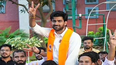 Amit Shah congratulates ABVP on Panjab University election win