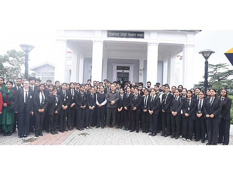 Himachal Assembly hosts over 1,900 students during 10-day session