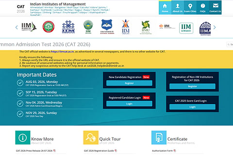 CAT 2026 Registration Deadline