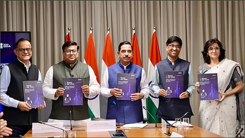 Education Minister Pralhad Joshi unveils commemorative Bharat Innovates 2026 publication