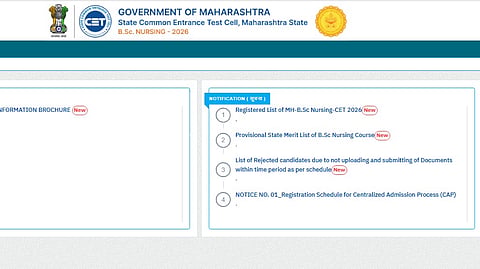 Maharashtra BSc Nursing Final Merit List on September 11: Check choice filling schedule and instructions