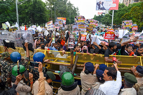 BPSC, BPSSC aspirants stage protest in Patna, demand cancellation of exams