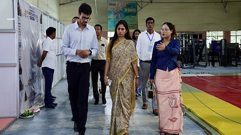 MoS Raksha Khadse reviews Mizoram sports ecosystem