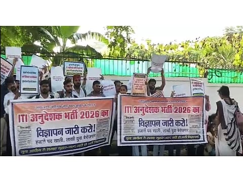 Job aspirants, ASHA workers, COVID staff protest at UP Dy CM Brajesh Pathak's Lucknow residence
