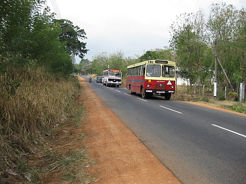 Four students hurt as MSRTC bus overturns in Pune
