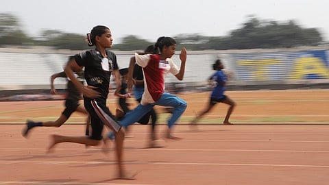 115 school students get sports exposure at Reliance Foundation athletics high performance centre