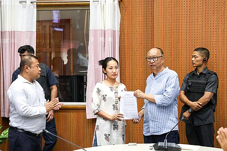 Manipur CM distributes appointment offers to 93 candidates under die-in-harness scheme