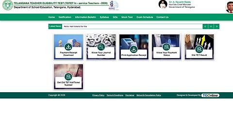 TG TET In-Service Teachers 2026-II Notification Released