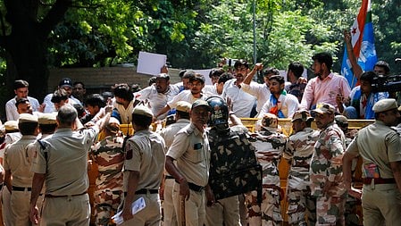 Four FIRs, 18 arrested over ‘violence’ in NSUI protest against CEC