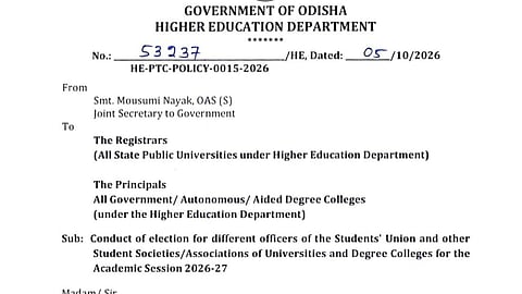 Odisha Student Union Elections 2026-27