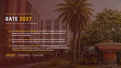 GATE 2027 Application Form Ends Today Without Late Fee: Check late fee, rectification window dates