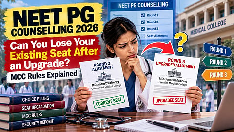 NEET PG Seat Upgrade Dilemma