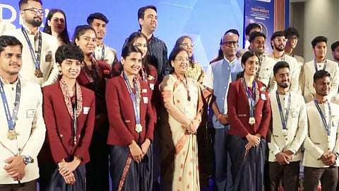 Skill development Ministry felicitates 'Team India' for historic WorldSkills Shanghai performance