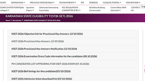 KSET Answer Key 2026