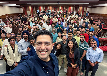 ‘Had a wonderful time’: Raghav Chadha on attending Red Brick Summit at IIM Ahmedabad