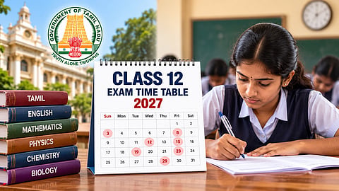 Tamil Nadu Class 12 Exams 2027