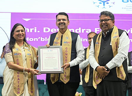 Maha CM calls emerging technologies key to India’s youth (Photo: @CMOMaharashtra/X)