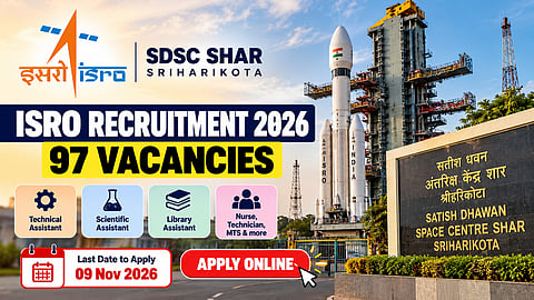 ISRO Recruitment 2026 Announcement