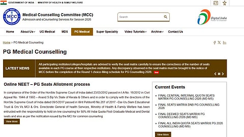 NEET PG Counselling 2026 Registration Closes Today