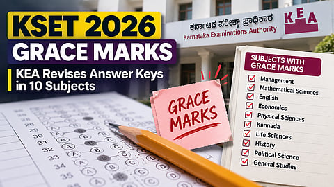 KSET 2026 Grace Marks Update