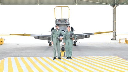IAF chief undertakes flying sortie with NCC cadet, trains young personnel in flight manoeuvers