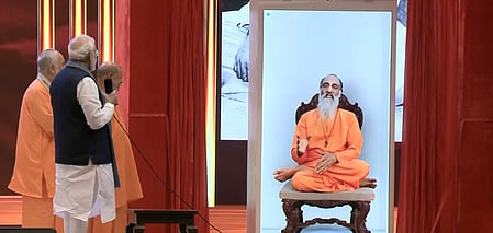 PM Modi inaugurates Chinmaya Amrit Mahotsav, interacts with holographic avatar of Swami Chinmayananda