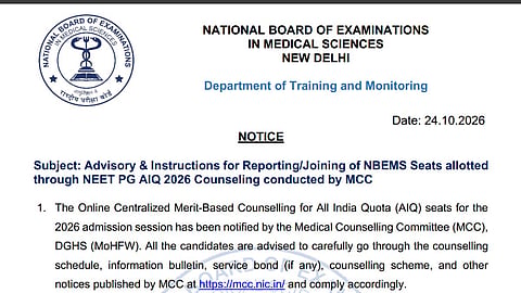 NEET PG 2026 Counselling