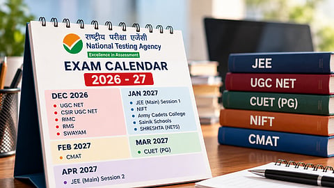 NTA Exam Calendar 2026–27