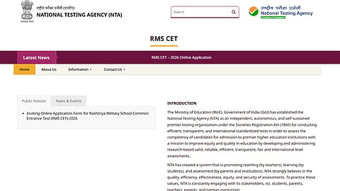 RMS CET 2026 Application Correction Begins Today
