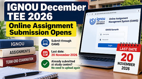 IGNOU Onlie Assignmenmt Submission