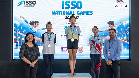 ISSO National Gymnastics Championship concludes at The Gaudium School in Hyderabad