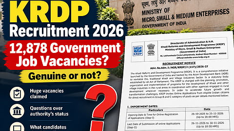 KRDP Recruitment Notice Fake or Not