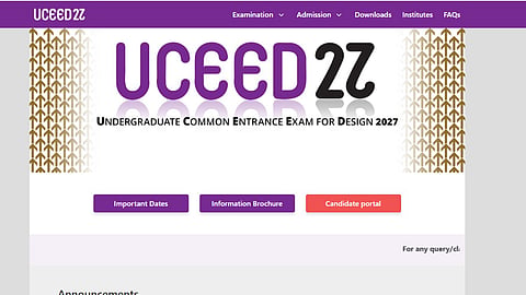 UCEED 2027 Registration without late fee closes tomorrow
