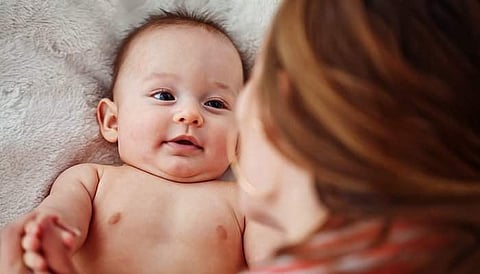 The unique timbre tone could help babies learn to differentiate and direct their attention to their mother's voice