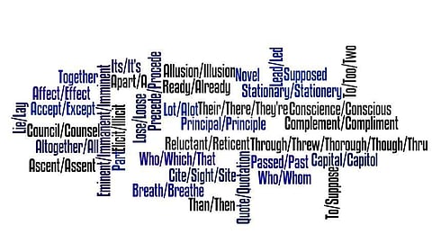 Clearing doubts about words usage