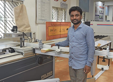 Amiya Singh proposed techniques to form a new class of uniquely decodable signature matrices | Pics: Shamim Qureshy