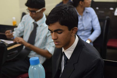 Gautham, who just graduated from PSBB