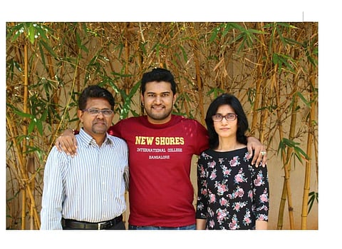 Roghan has always been blessed with the support of his parents