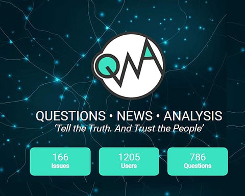 The QNA team, led by Kartik Desai, has built the architecture, data analytics engine, and polling and sampling methodology as well as the user interface and design