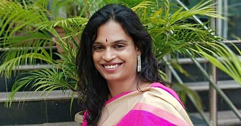 Chandramukhi is pitted against senior Congress leader Mukhesh Goud and BJP leader T Raja Singh. (Pic: Facebook/Chandramukhi Muvvala)