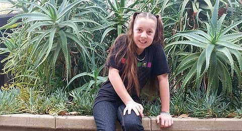 Saffron grew up watching her dad Steve Haerndon perform | Pic: Facebook/ Saffron Herndon