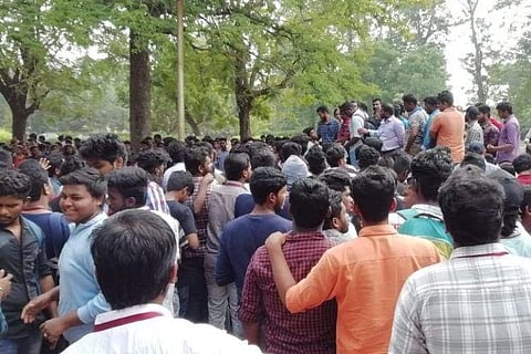 Generally not known to criticise the working of the management, the letter comes as a shot in the arm for students (Pic: The News Minute)